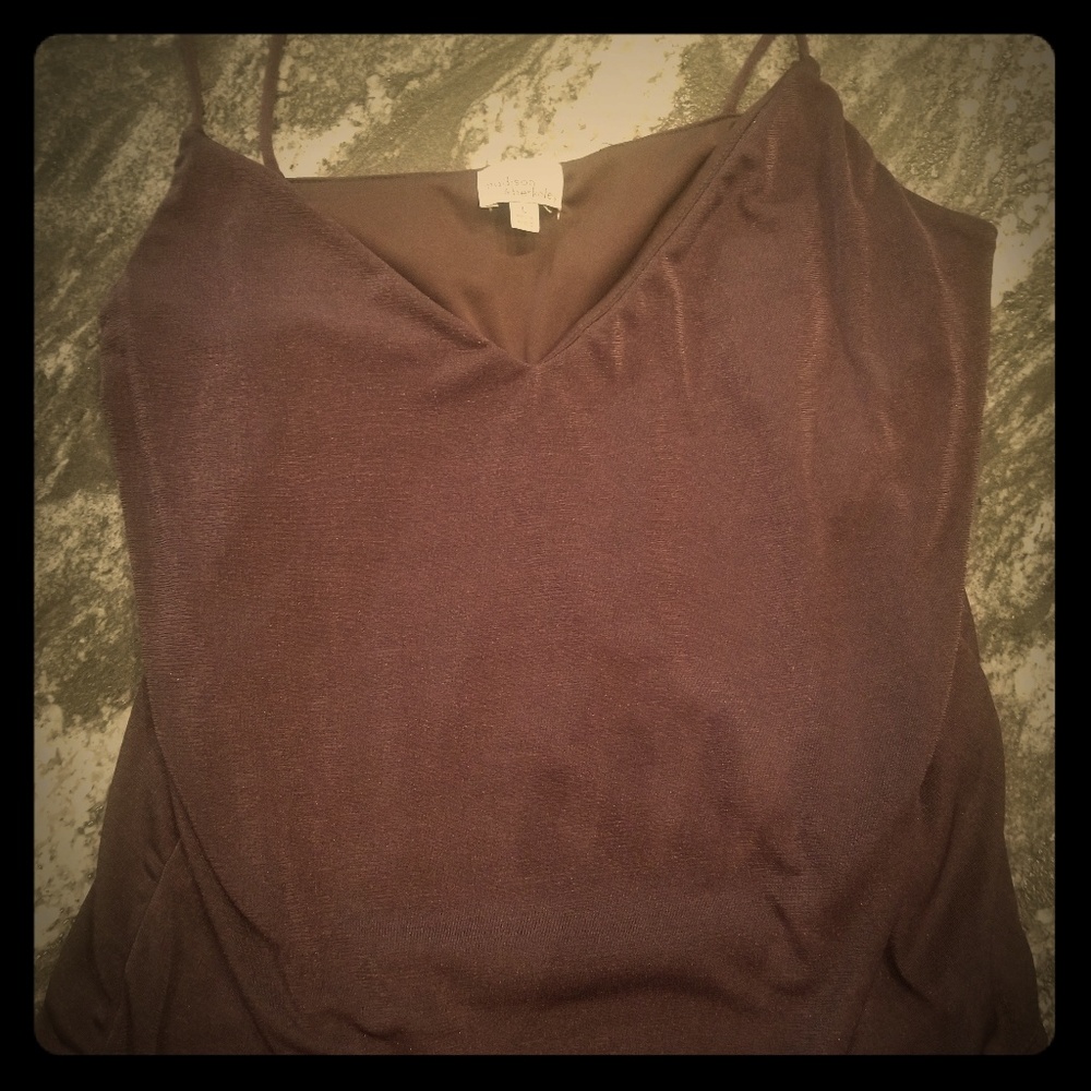 Purple sexy tank top